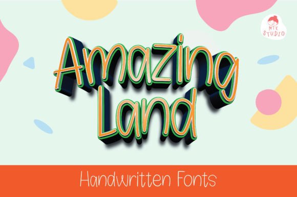 Amazingland Font: Cute Handwritten Style for Crafters