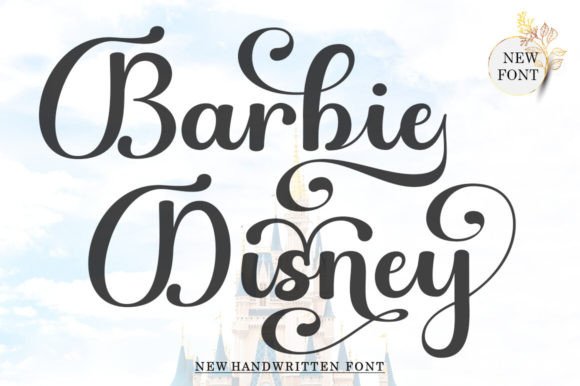 Barbie Disney: A Graceful Script Font for Elegant Editorial Design