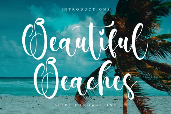 Beautiful Beaches Font: A Review for Editorial Design