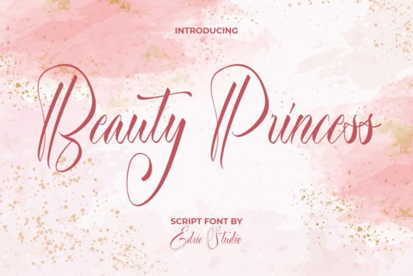 Beauty Princess Font for Elegant Editorial Design