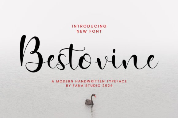 Bestovine Script Font: Elevate Your Craft and Product Designs with Timeless Elegance