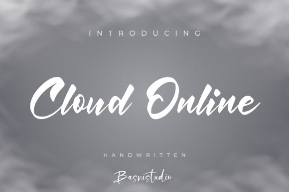 Cloud Online: A Playful Marker Font That Elevates Web Typography