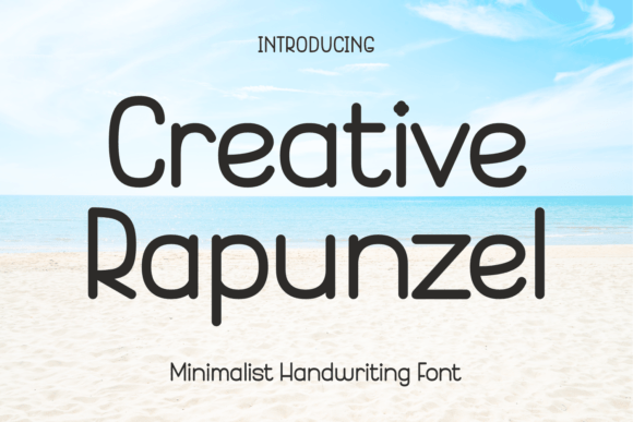 Creative Rapunzel: A Timeless Handwritten Font for Crafters and Makers