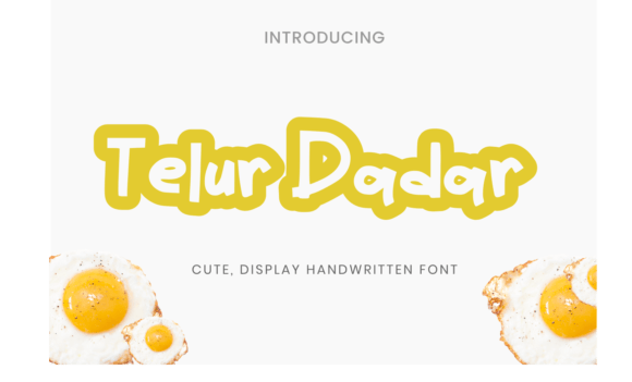 Elevating Web Design with the Telur Dadar Font