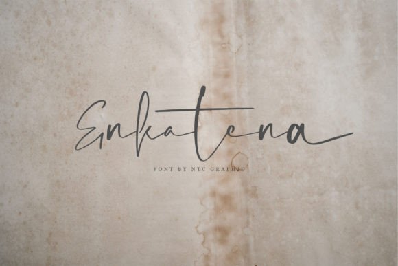 Enkatena: How a Signature-Style Script Font Elevated a Real Marketing Campaign