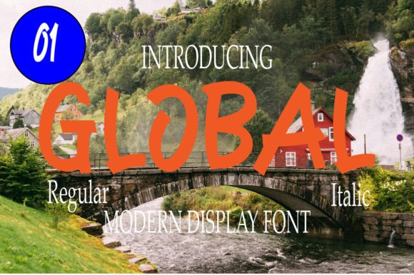 Global Font: Adding Quirky Charm to Editorial Layouts