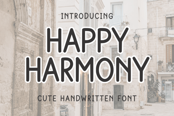 Happy Harmony: A Handwritten Font That Elevates Small Business Branding