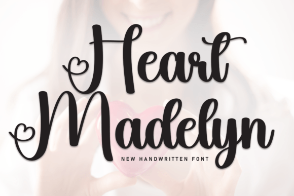 Heart Madelyn: A Handwritten Font That Elevates Digital Branding and Campaign Design