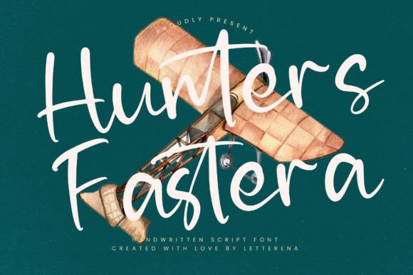 Hunters Fastera: A Handwritten Font That Elevates Editorial Design