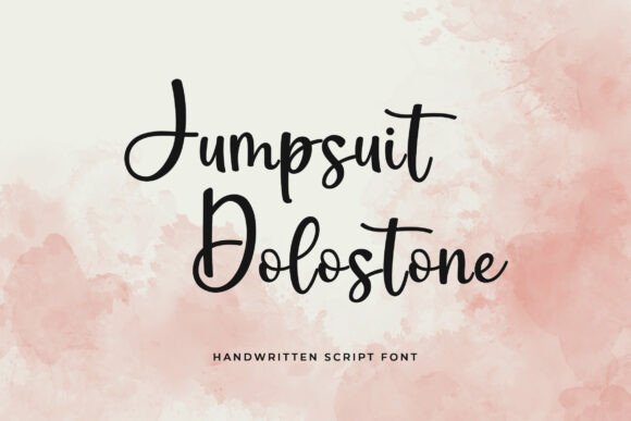 Jumpsuit Dolostone: The Handwritten Font That Elevates Modern Marketing Design