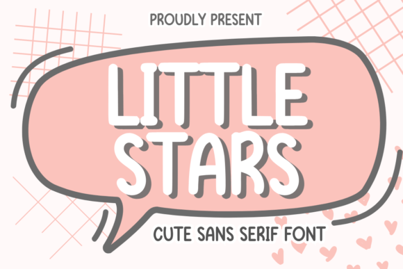 Little Stars Font: Adorable Handwritten Type for Crafts
