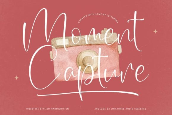 Moment Capture Font: A Designer’s Branding Test