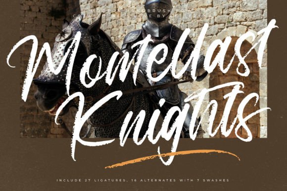Montellast Knights: A Graceful Typeface for Elegant Editorial Design