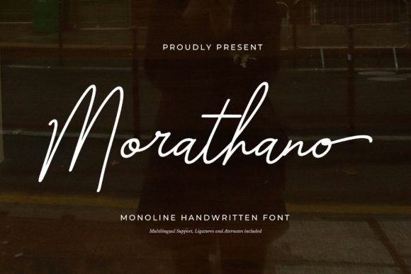 Morathano: A Handwritten Font That Brings Personality to Brand Design
