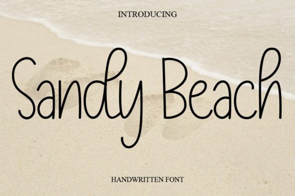Sandy Beach: A Timeless Handwritten Font for Creative Branding