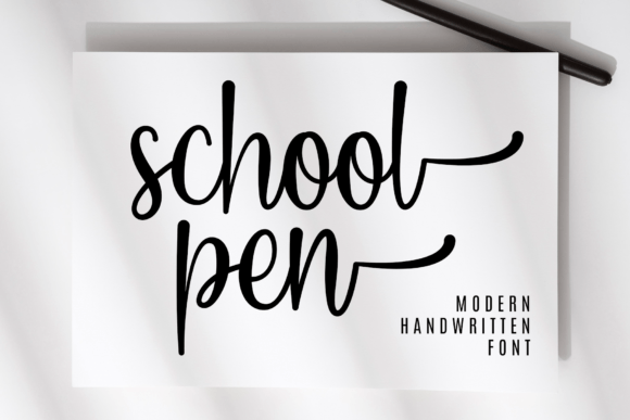 School Pen Font: Friendly Handwriting for Digital Campaigns