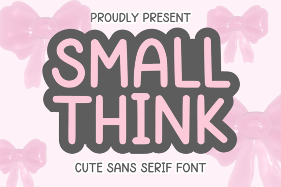 Small Think Font: A Handwritten Typeface for Editorial Design