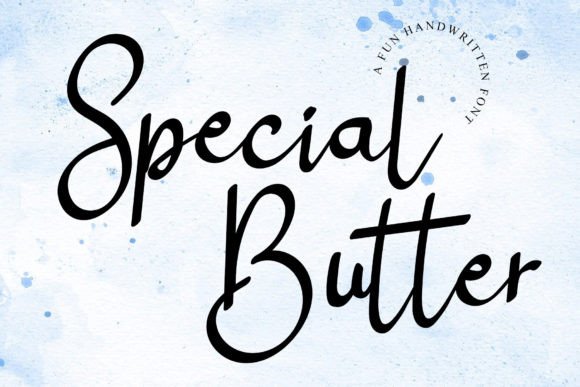 Special Butter: A Premium Script Font That Elevates Brand Identity