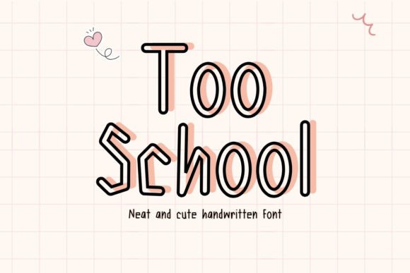 Tooschool Font: Elevating Editorial Design with Handwritten Charm